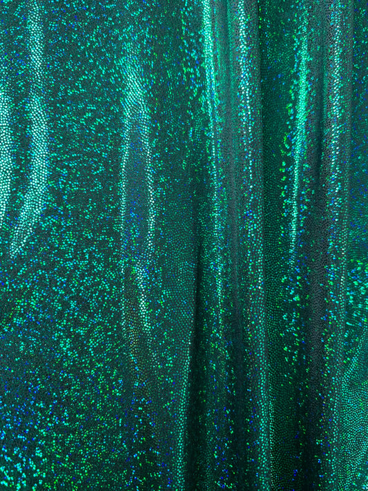 Kelly/Black Glitter Metallic