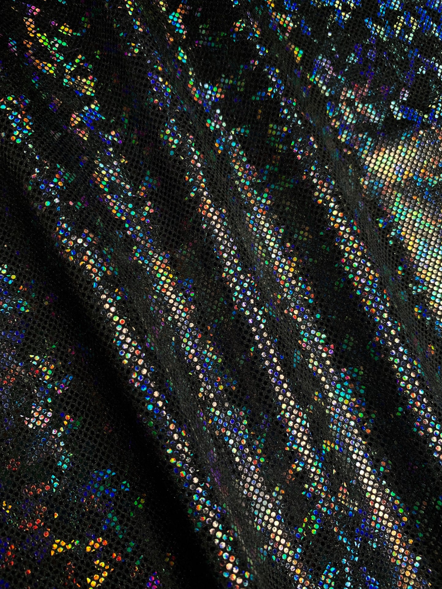 Black/Black Shattered Glass