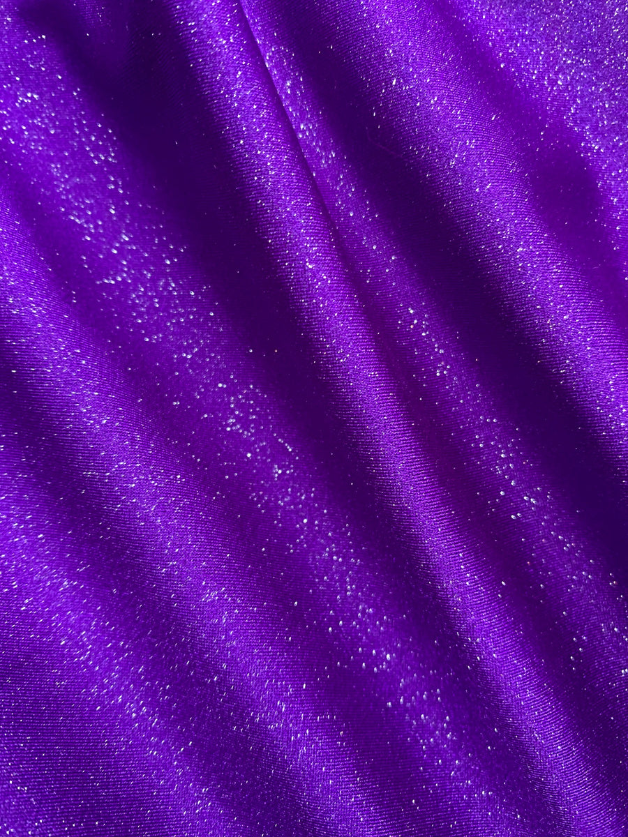 Dark Violet Glitter Kittys Bikinis