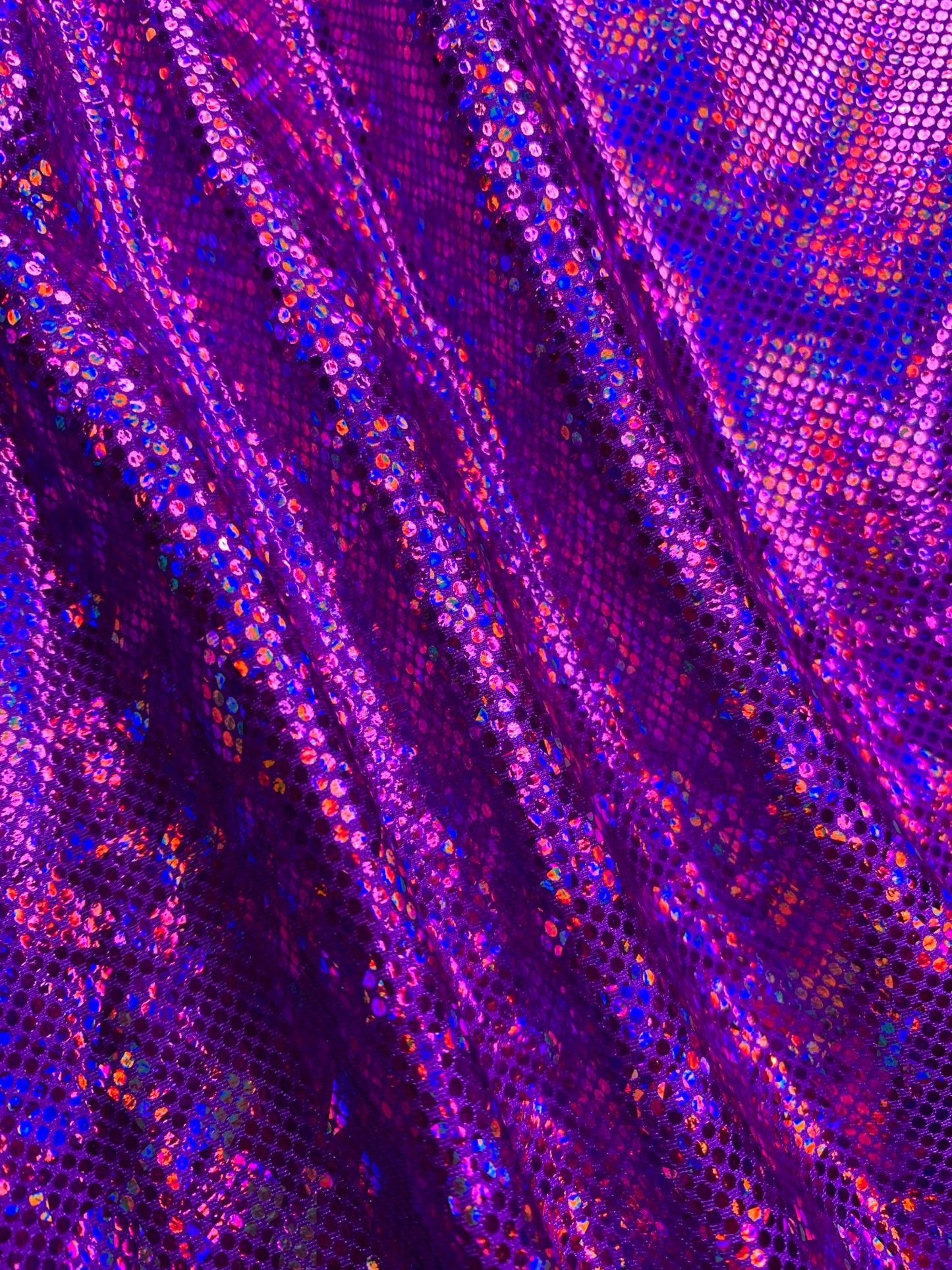 Fuchsia/Lavender Shattered Glass