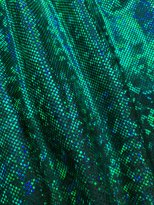 Kelly/Black Shattered Glass