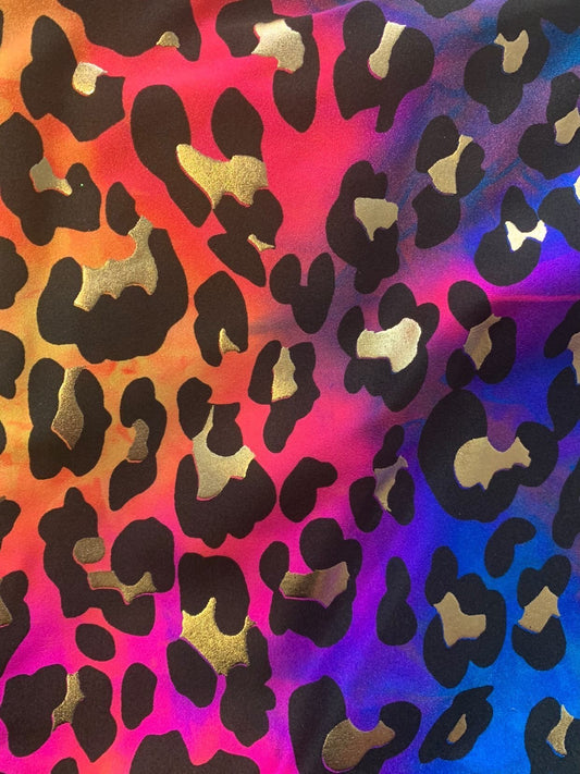 Rainbow and Gold Cheetah