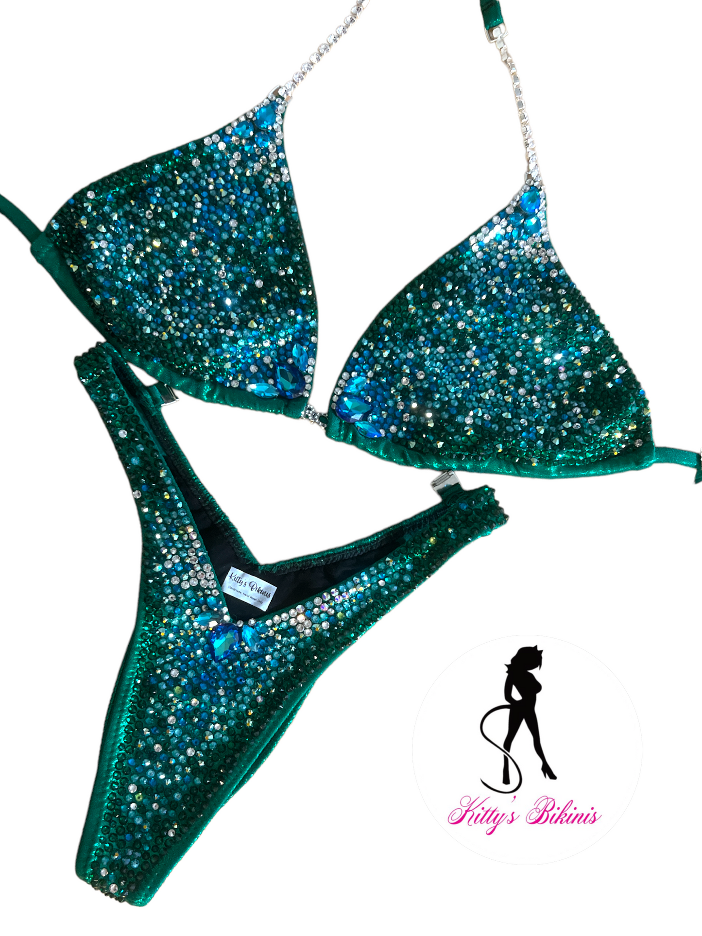 Figure Emerald Peakock Ombre