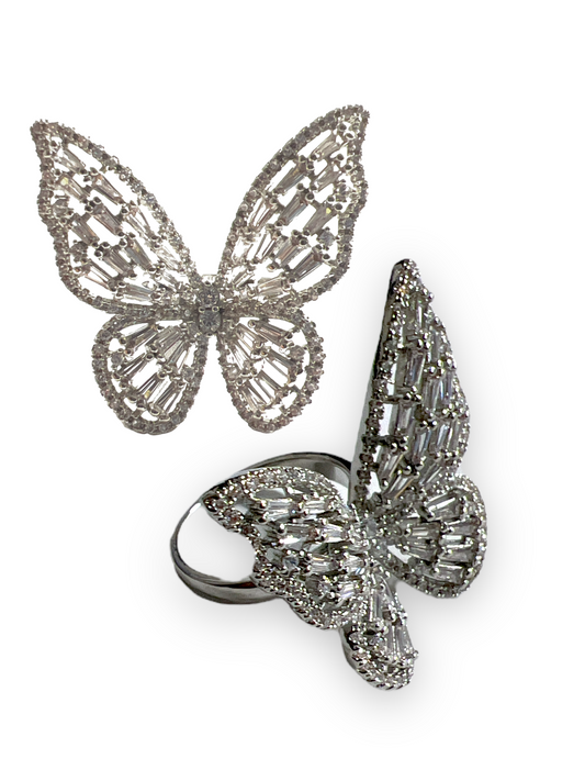 Cl-Big Butterfly Ring