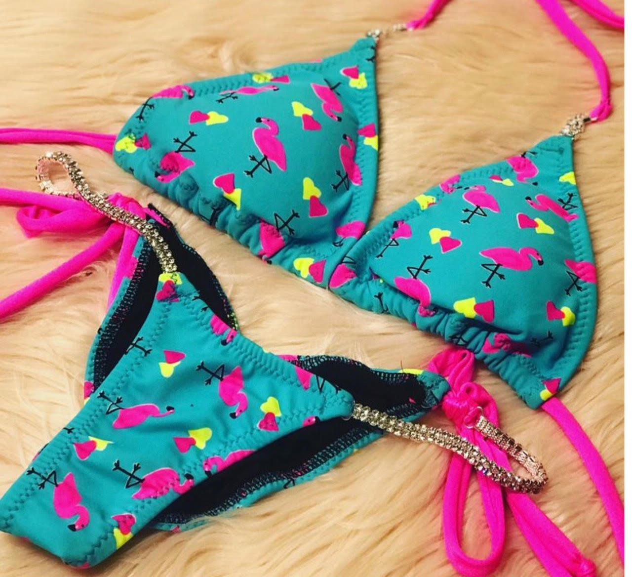 Flamingos Posing Suit